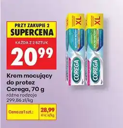 Biedronka Krem mocujący do protez Corega, 70 g oferta