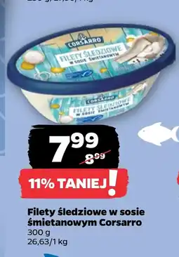 Netto Filety śledziowe Corsarro oferta