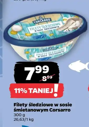 Netto Filety śledziowe Corsarro oferta