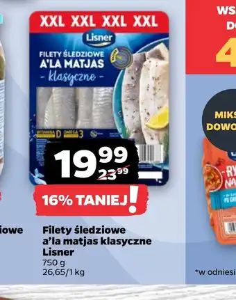 Netto Filety śledziowe Lisner oferta