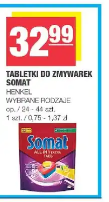 Spar Tabletki do zmywarek Somat oferta