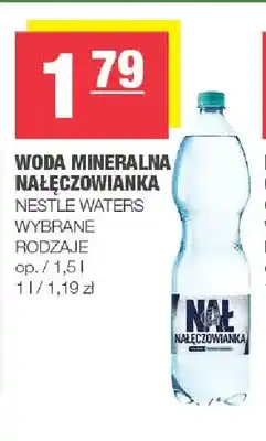 Spar Woda mineralna Nałęczowianka oferta