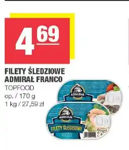 Spar Filety śledziowe Admirał Franco oferta