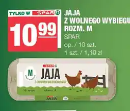 Spar Jajka kurze z wolnego wybiegu rozm. M Spar oferta