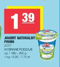 Spar Jogurt naturalny Primo Zott oferta