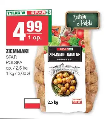 Spar Ziemniaki polskie SPAR oferta
