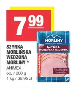 Spar Szynka morlińska wędzona Morliny oferta