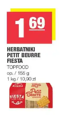 Spar Herbatniki Petit Beurre Fiesta Topfood oferta