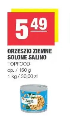Spar Orzeszki ziemne solone Salino Topfood oferta