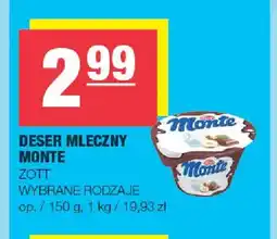 Spar Deser mleczny Monte Zott oferta