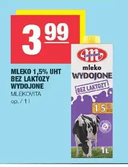 Spar Mleko UHT bez laktozy Wydojone Mlekovita 1,5% oferta