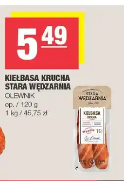 Spar Kiełbasa krucha Stara Wędzarnia Olewnik oferta