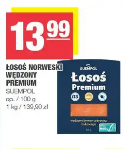Spar Łosoś norweski wędzony premium Suempol oferta