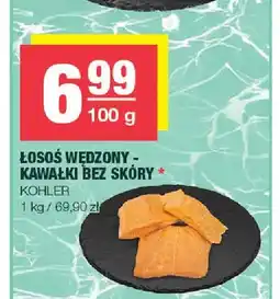 Spar Łosoś wędzony - kawałki bez skóry Kohler oferta