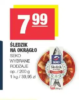 Spar Śledzik na okrągło Seko oferta