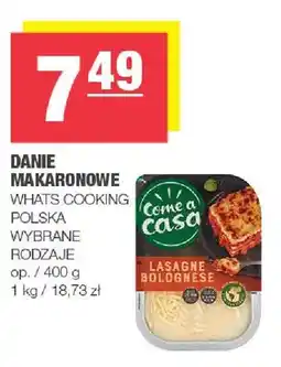 Spar Danie makaronowe Come a casa oferta