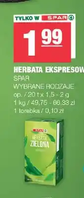 Spar Herbata ekspresowa SPAR oferta
