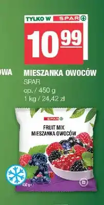 Spar Mieszanka owoców SPAR oferta