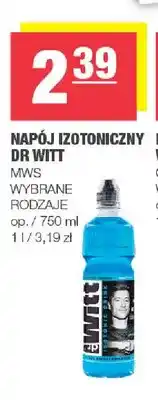 Spar Napój izotoniczny Dr Witt oferta