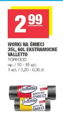 Spar Worki na śmieci 35 l ekstramocne Valletto oferta