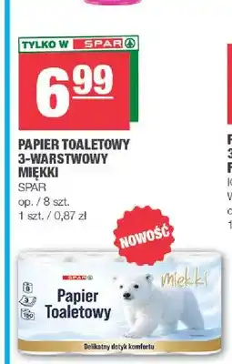 Spar Papier toaletowy 3-warstwowy miękki Spar oferta