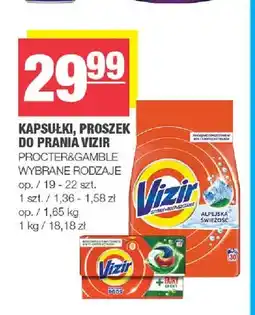 Spar Kapsułki do prania Vizir oferta