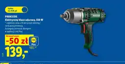 Lidl Elektryczny klucz udarowy Parkside oferta