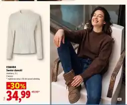 Lidl Sweter damski Esmara oferta
