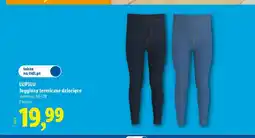 Lidl Jegginsy termiczne dziecięce Lupilu oferta