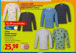 Lidl Koszulki termiczne dziecięce 2-pak Lupilu oferta