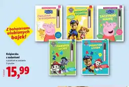 Lidl Książeczka z zadaniami z pisakiem w zestawie Peppa Pig Ćwiczenia w rysowaniu oferta