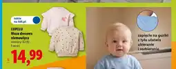 Lidl Bluza dresowa niemowlęca Lupilu oferta