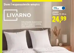 Lidl Poduszka Livarno 70x80 cm oferta