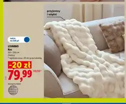 Lidl Koc 150x200 cm Livarno oferta