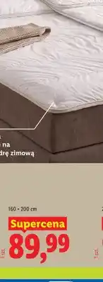 Lidl Kołdra całoroczna Livarno 160x200 cm oferta