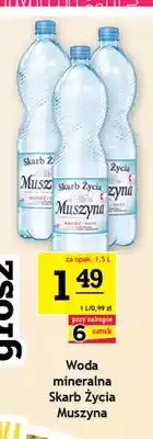 Gram Market Woda mineralna niegazowana Skarb Życia Muszyna oferta