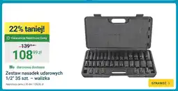 ERLI Zestaw nasadek udarowych 1/2 35 szt. – walizka oferta