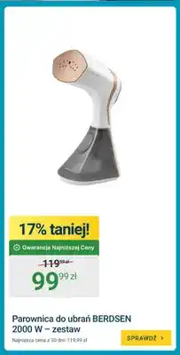 ERLI Parownica do ubrań Berdsen zestaw oferta