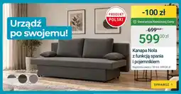 ERLI Kanapa Nola z funkcją spania i pojemnikiem oferta
