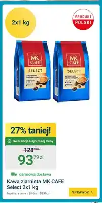ERLI Kawa ziarnista MK Café Select 2-pak oferta
