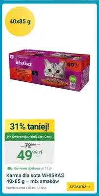 ERLI Karma dla kota Whiskas 40-pak oferta