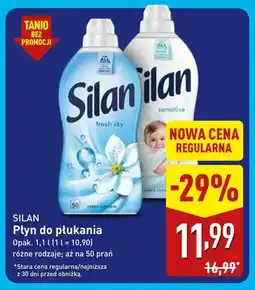 ALDI Płyn do płukania Sensitive Silan oferta