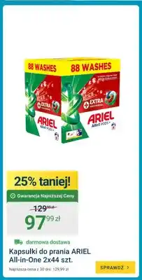 ERLI Kapsułki do prania Ariel All-in-One 2-pak 44 szt oferta