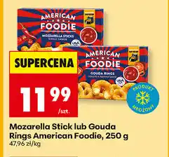 Biedronka Mozarella Stick lub Gouda Rings American Foodie oferta