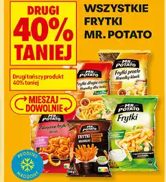 Biedronka Wszystkie frytki Mr. Potato oferta