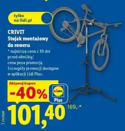 Lidl CRIVIT Stojak montażowy do roweru oferta