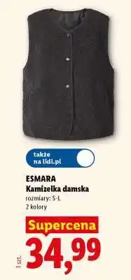 Lidl ESMARA Kamizelka damska oferta