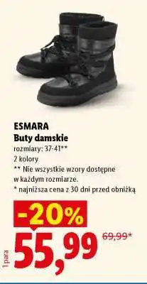 Lidl ESMARA Buty damskie oferta