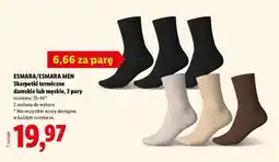 Lidl ESMARA/ESMARA MEN Skarpetki termiczne oferta