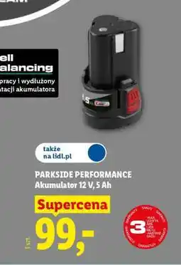 Lidl Parkside Performance Akumulator 12 V, 5 Ah oferta
